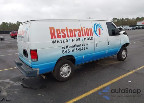 2013 Ford E-150 Commercial z USA, uszkodzony, nr VIN 1FTNE1EWXDDB09218